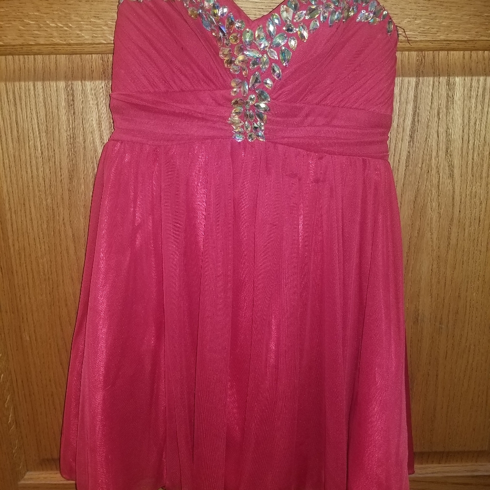 Red dress